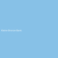 Kleine Bronze-Bank