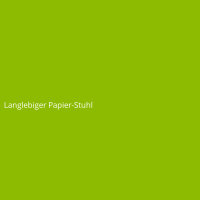 Langlebiger Papier-Stuhl