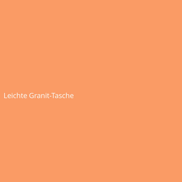Leichte Granit-Tasche
