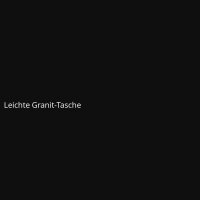 Leichte Granit-Tasche