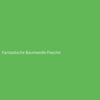 Fantastische Baumwolle-Flasche