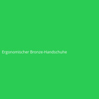 Ergonomischer Bronze-Handschuhe