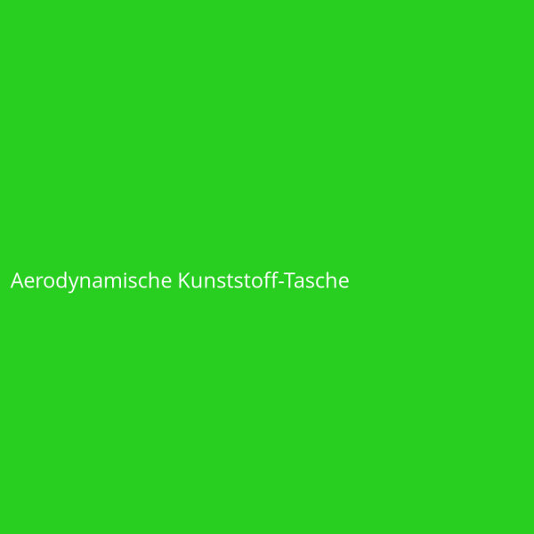 Aerodynamische Kunststoff-Tasche