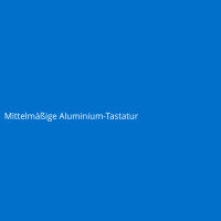 Mittelm&auml;&szlig;ige Aluminium-Tastatur