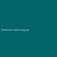 Praktischer Stahl-Computer