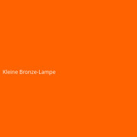 Kleine Bronze-Lampe